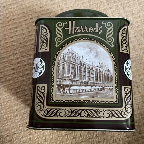 Vintage Harrods Knightsbridge Heritage Earl grey Blend No.42 Tea Tin - Picture 3 of 8